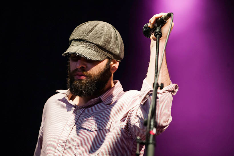 The Black Angels live at Rock Werchter Festival in Belgium on 4 July 2013