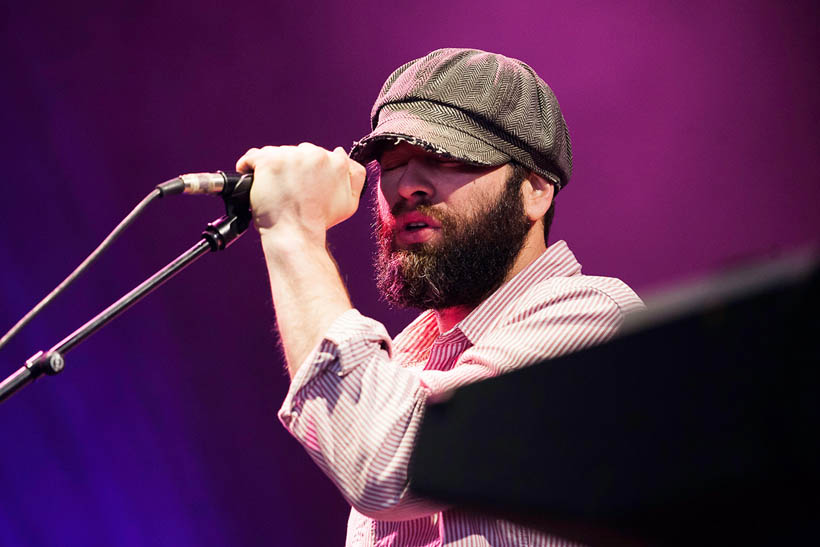 The Black Angels live at Rock Werchter Festival in Belgium on 4 July 2013