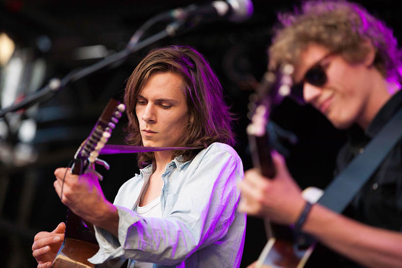 The Bony King Of Nowhere live at M-IDZomer at Museum M in Leuven, Belgium on 1 August 2013