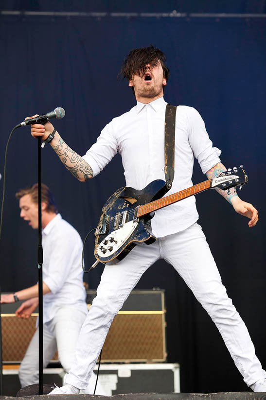 The Computers live at Dour Festival in Belgium on 15 July 2012