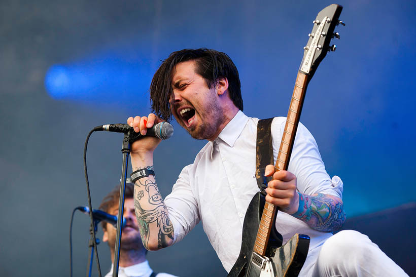 The Computers live at Dour Festival in Belgium on 15 July 2012