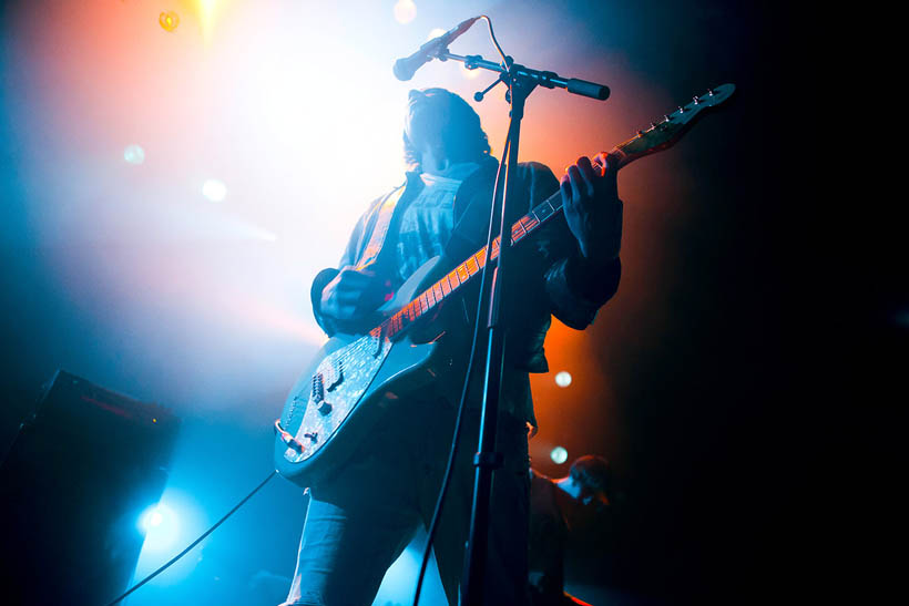 The Cribs live in de Orangerie in de Botanique in Brussel, België op 28 april 2012