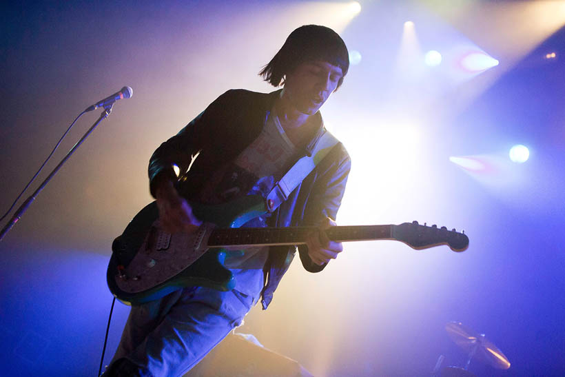 The Cribs live in de Orangerie in de Botanique in Brussel, België op 28 april 2012