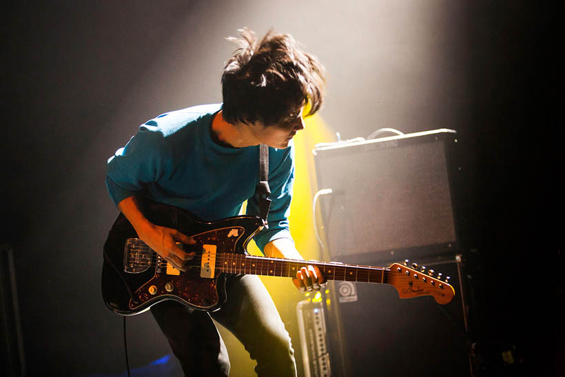 The Dodos live in de Rotonde in de Botanique in Brussel, België op 3 november 2013