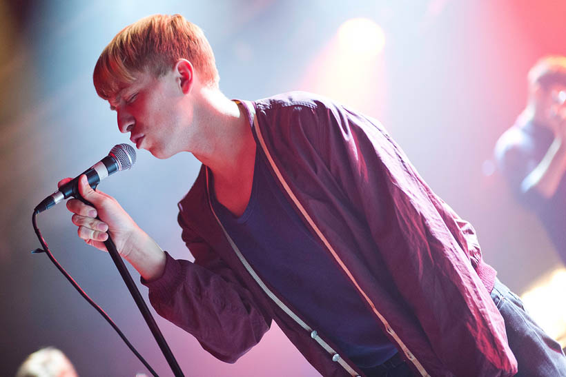 The Drums live in de Rotonde in de Botanique in Brussel, België op 15 september 2011