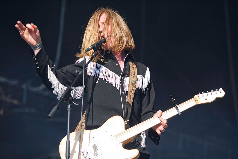 The Experimental Tropic Blues Band live at Brussels Summer Festival in Belgium on 12 August 2012