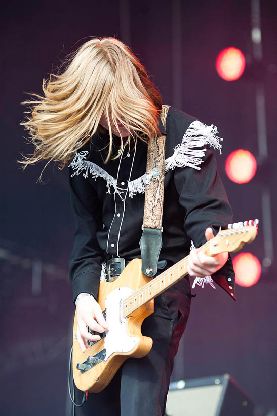 The Experimental Tropic Blues Band live at Brussels Summer Festival in Belgium on 12 August 2012