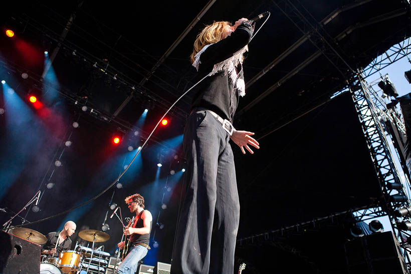 The Experimental Tropic Blues Band live at Brussels Summer Festival in Belgium on 12 August 2012