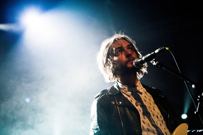 The Family Rain live in de Rotonde in de Botanique in Brussel, België op 12 april 2013