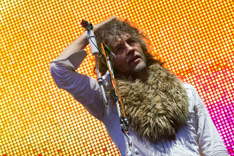 The Flaming Lips live at Dour Festival in Belgium on 15 July 2012
