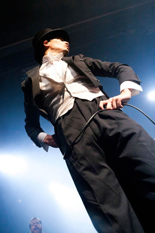 The Hives live at the Ancienne Belgique in Brussels, Belgium on 9 December 2012