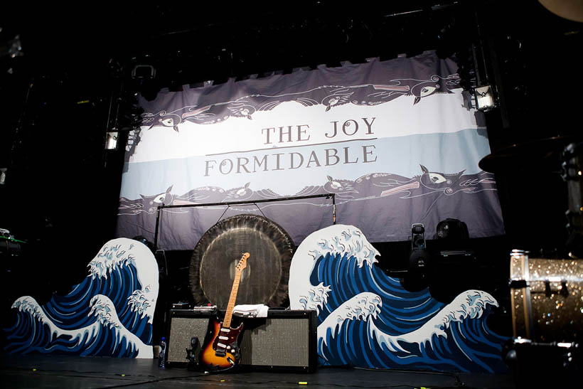 The Joy Formidable live at the Orangerie at the Botanique in Brussels, Belgium on 25 October 2011