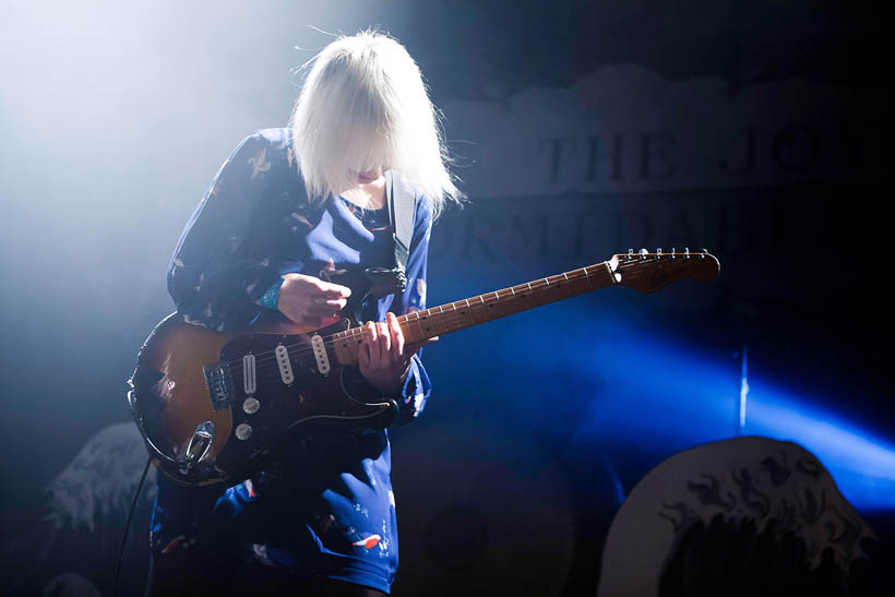 The Joy Formidable live in de Orangerie in de Botanique in Brussel, België op 25 oktober 2011