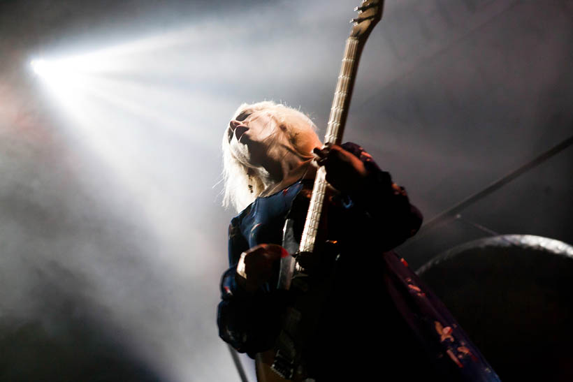 The Joy Formidable live in de Orangerie in de Botanique in Brussel, België op 25 oktober 2011