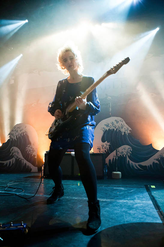 The Joy Formidable live in de Orangerie in de Botanique in Brussel, België op 25 oktober 2011