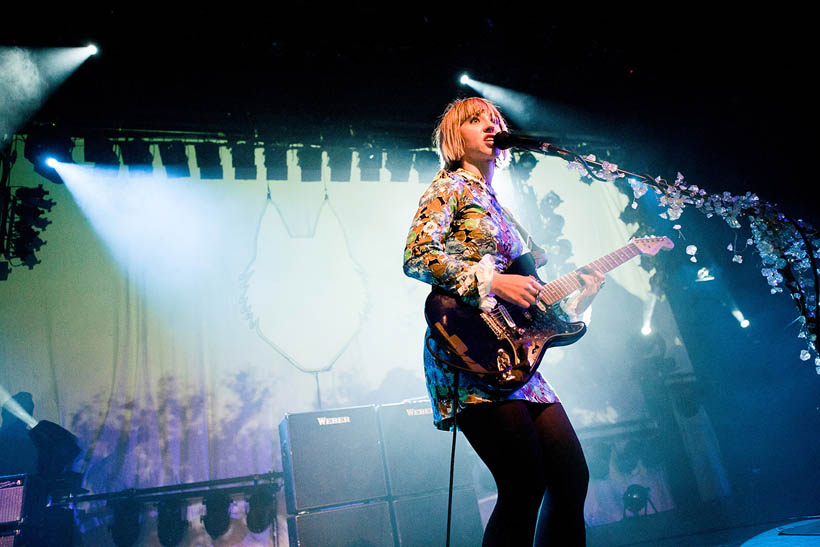 The Joy Formidable live in de Orangerie in de Botanique in Brussel, België op 1 februari 2013