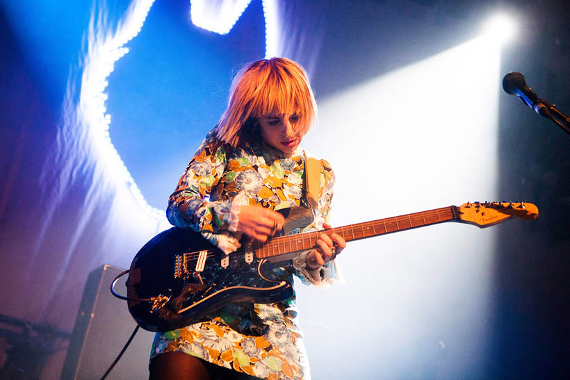 The Joy Formidable live in de Orangerie in de Botanique in Brussel, België op 1 februari 2013