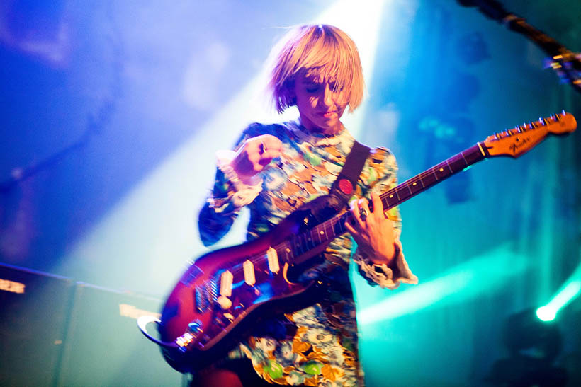 The Joy Formidable live in de Orangerie in de Botanique in Brussel, België op 1 februari 2013