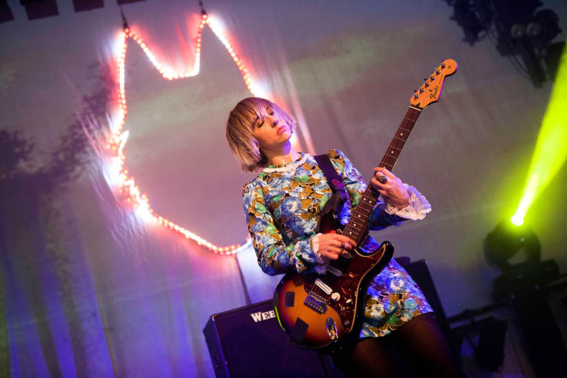 The Joy Formidable live at the Orangerie at the Botanique in Brussels, Belgium on 1 February 2013