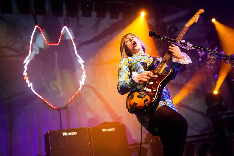 The Joy Formidable live at the Orangerie at the Botanique in Brussels, Belgium on 1 February 2013