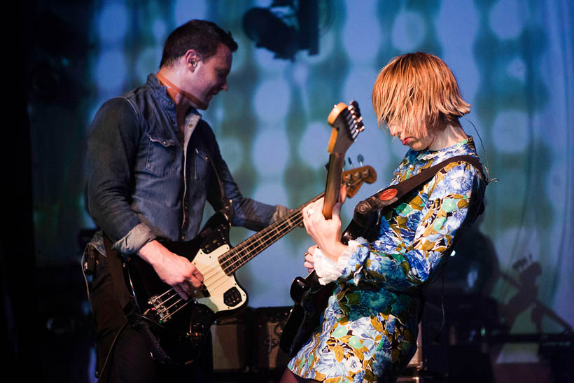 The Joy Formidable live in de Orangerie in de Botanique in Brussel, België op 1 februari 2013