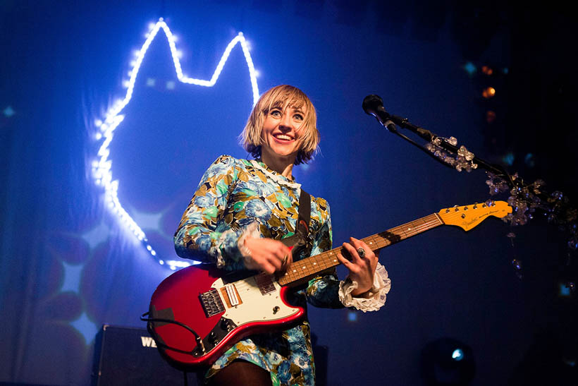 The Joy Formidable live in de Orangerie in de Botanique in Brussel, België op 1 februari 2013