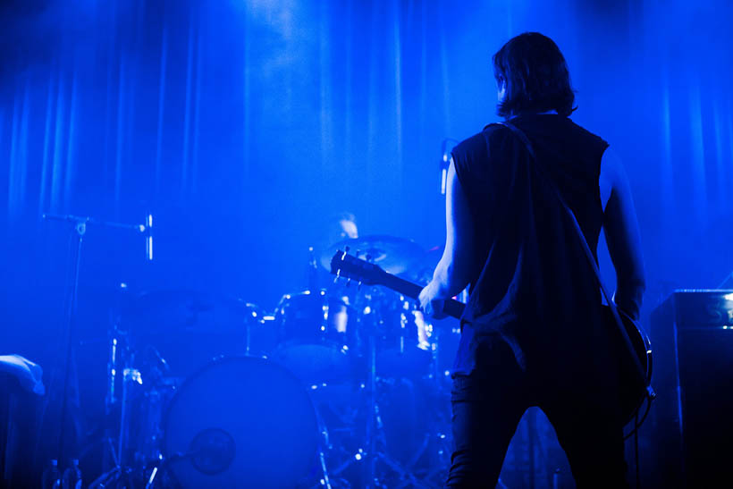 The Maccabees live in de Orangerie in de Botanique in Brussel, België op 9 februari 2012