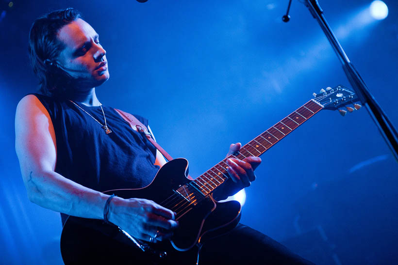 The Maccabees live in de Orangerie in de Botanique in Brussel, België op 9 februari 2012