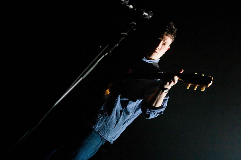 The Maccabees live in de Orangerie in de Botanique in Brussel, België op 9 februari 2012