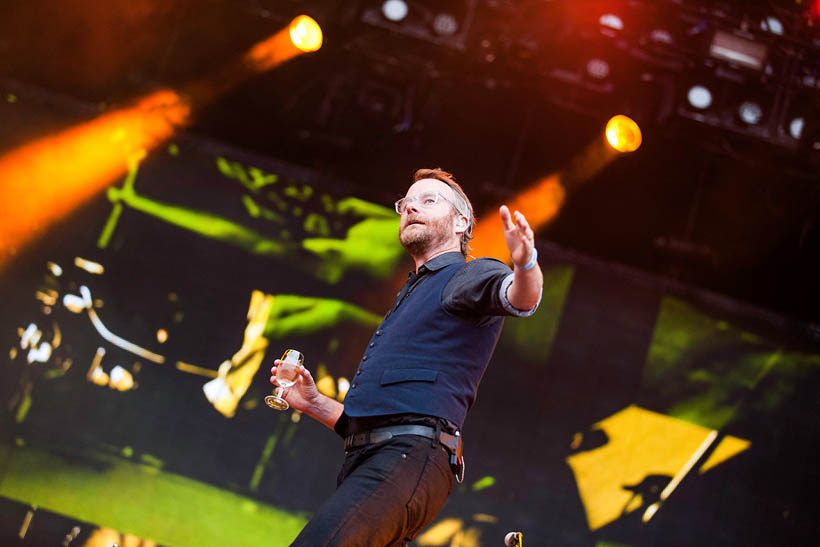 The National live at Rock Werchter Festival in Belgium on 4 July 2013