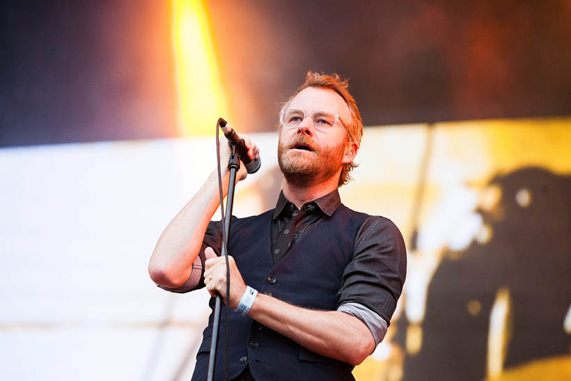 The National live at Rock Werchter Festival in Belgium on 4 July 2013