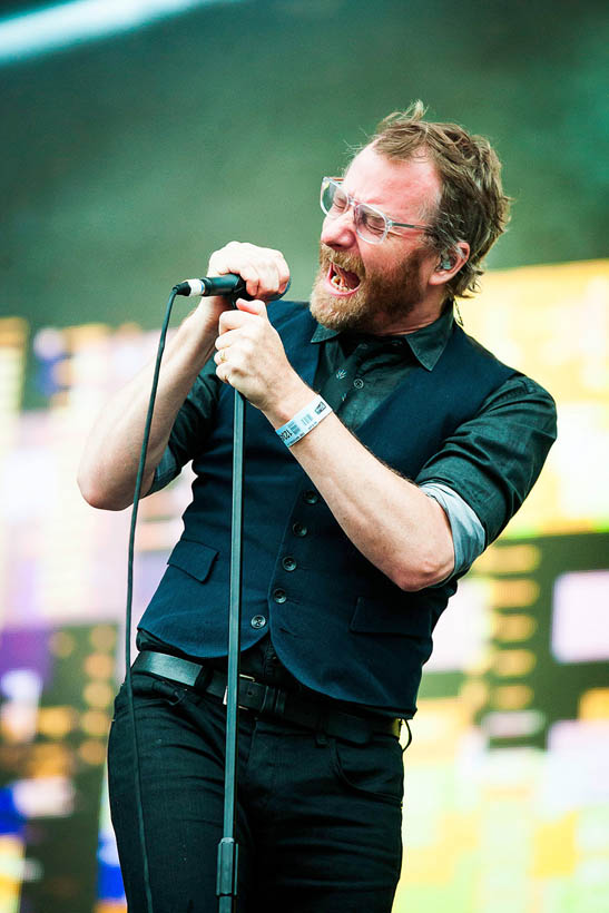 The National live at Rock Werchter Festival in Belgium on 4 July 2013