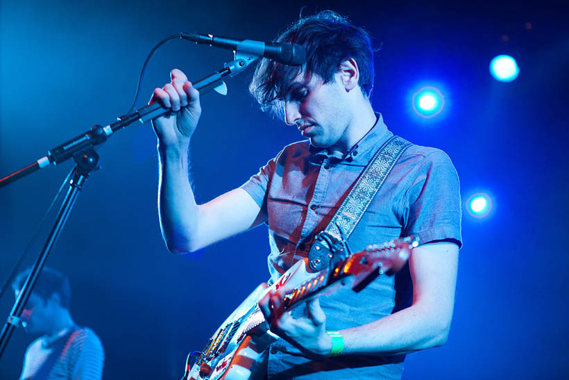 The Pains Of Being Pure At Heart live in de Orangerie in de Botanique in Brussel, België op 17 januari 2012