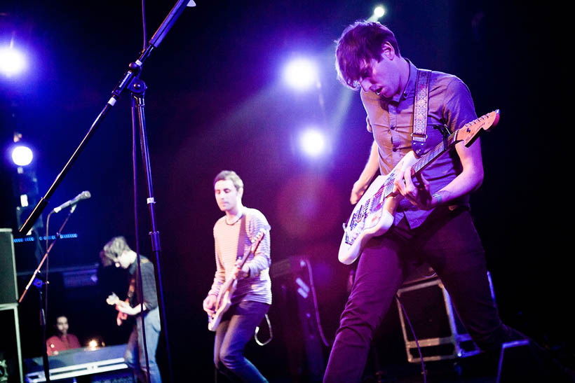 The Pains Of Being Pure At Heart live in de Orangerie in de Botanique in Brussel, België op 17 januari 2012