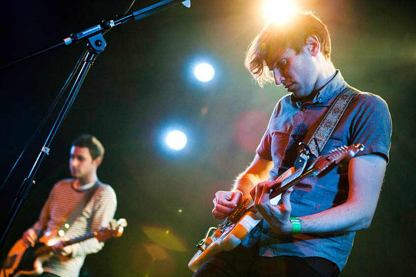 The Pains Of Being Pure At Heart live in de Orangerie in de Botanique in Brussel, België op 17 januari 2012