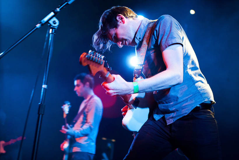 The Pains Of Being Pure At Heart live in de Orangerie in de Botanique in Brussel, België op 17 januari 2012