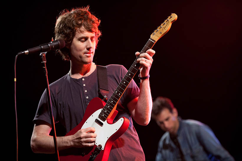 The Rapture live at Dour Festival in Belgium on 15 July 2012