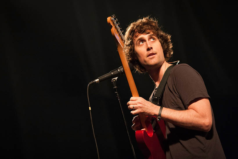 The Rapture live at Dour Festival in Belgium on 15 July 2012