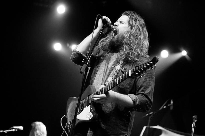 The Sheepdogs live at the Ancienne Belgique in Brussels, Belgium on 3 May 2012