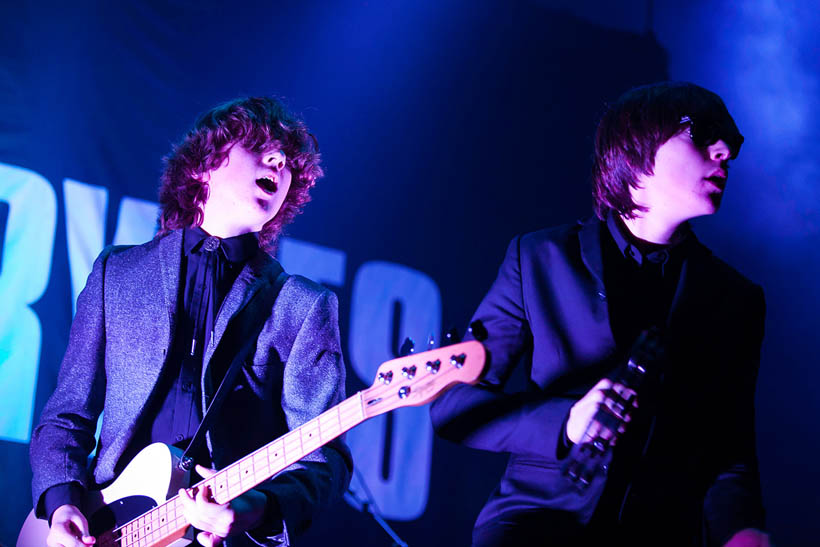 The Strypes live in Vorst Nationaal in Brussel, België op 9 november 2013