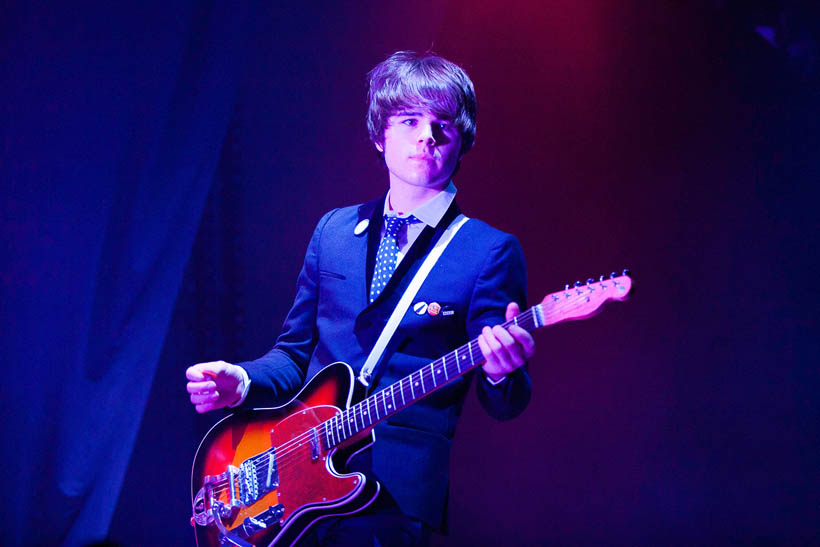 The Strypes live in Vorst Nationaal in Brussel, België op 9 november 2013