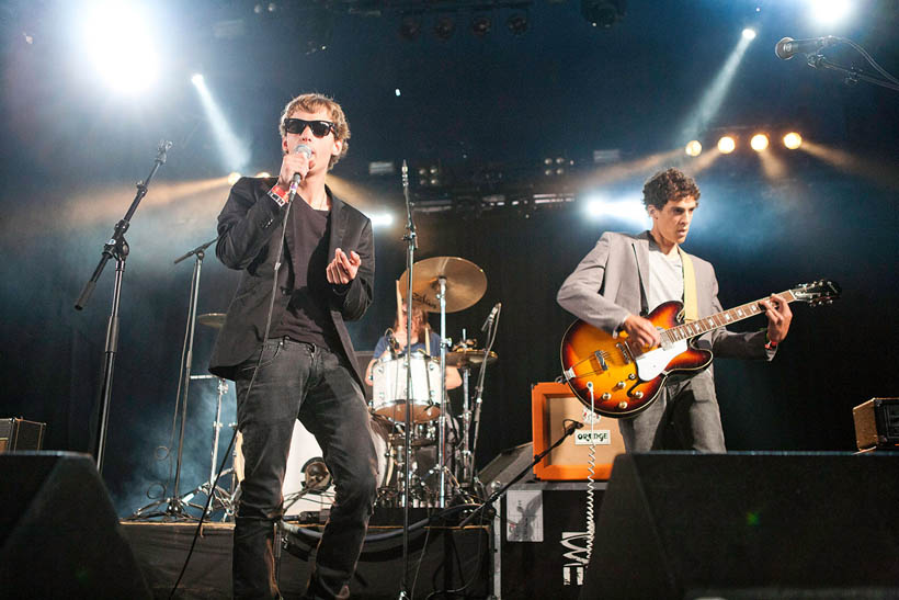 The Tangerines live at Dour Festival in Belgium on 13 July 2012