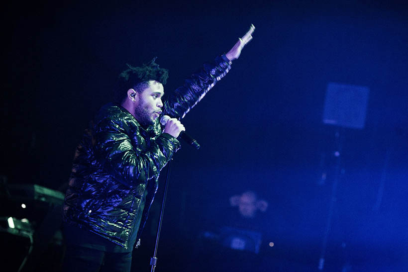 The Weeknd live at Cirque Royal in Brussels, Belgium on 14 March 2013