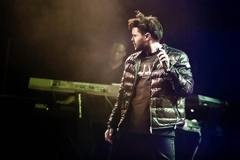 The Weeknd live at Cirque Royal in Brussels, Belgium on 14 March 2013