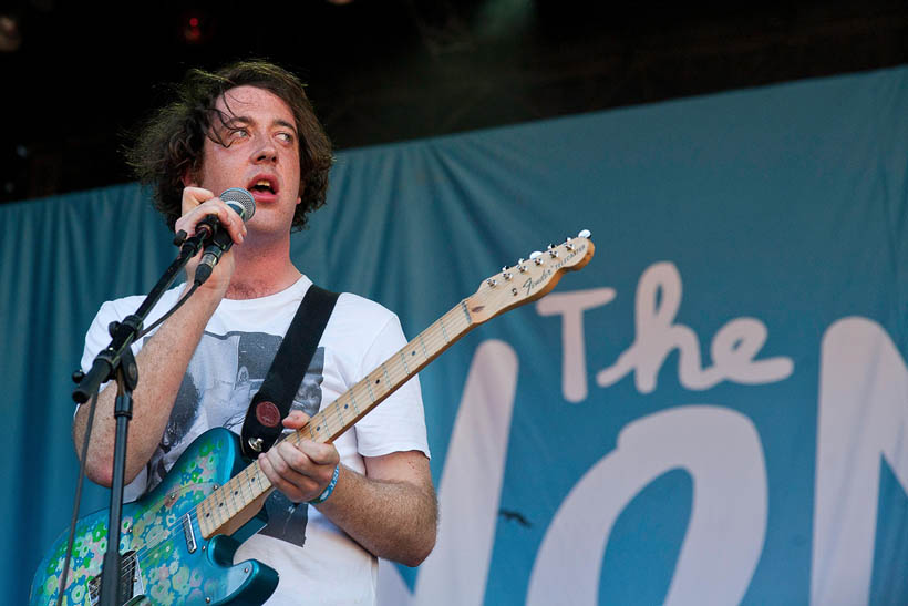 The Wombats liveop Rock-A-Field in Roeser, Luxemburg on 26 juni 2011