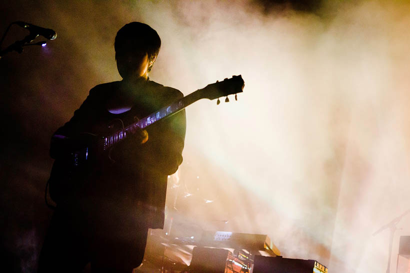 The xx live at the Lotto Arena in Antwerp, Belgium on 21 November 2012