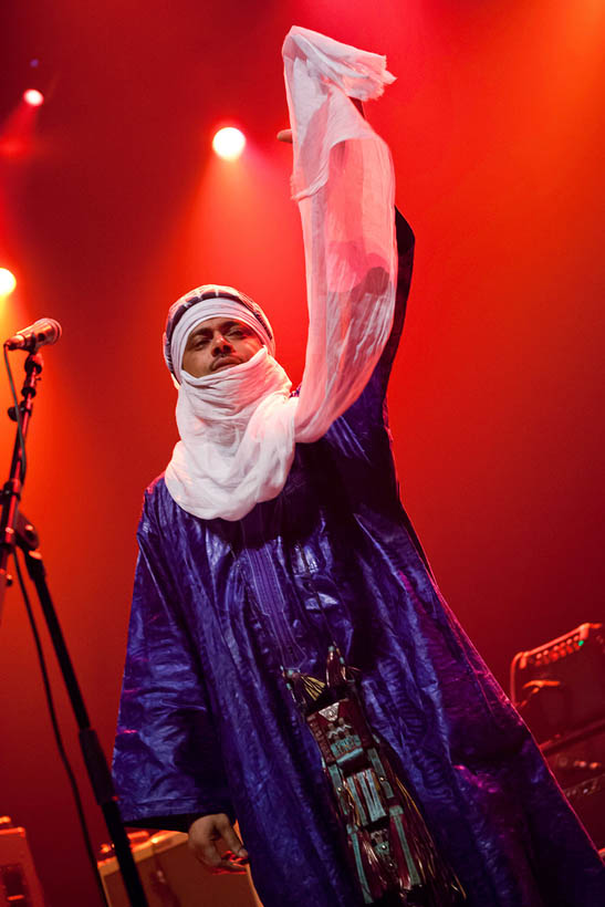 Tinariwen live at the Ancienne Belgique in Brussels, Belgium on 19 October 2011