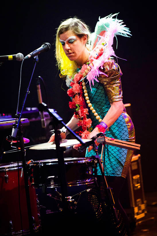 Tune Yards live op Les Nuits Botanique in het Koninklijk Circus in Brussel, België op 16 mei 2014