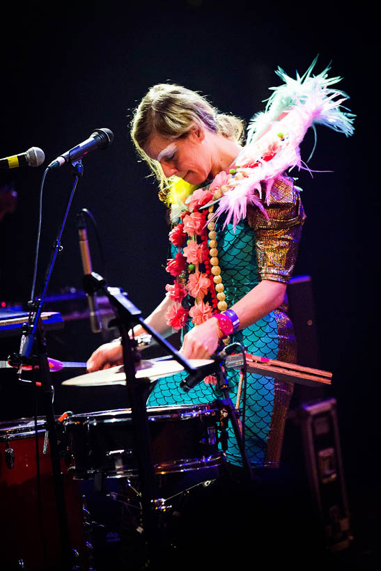 Tune Yards live op Les Nuits Botanique in het Koninklijk Circus in Brussel, België op 16 mei 2014