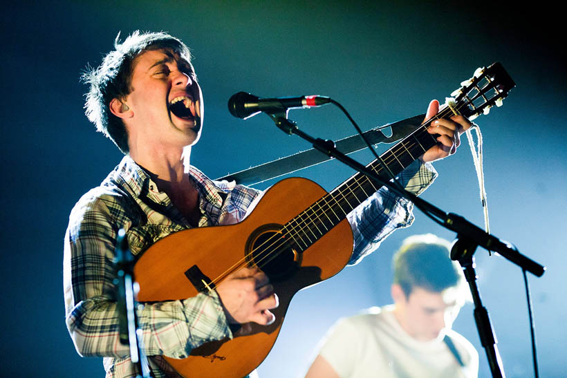 Villagers live at the Ancienne Belgique in Brussels, Belgium on 4 November 2012